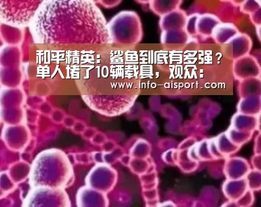 和平精英:鲨鱼到底有多强?单人堵了10辆载具,观众:车展现场!“爱体育”(图3) 爱体育App